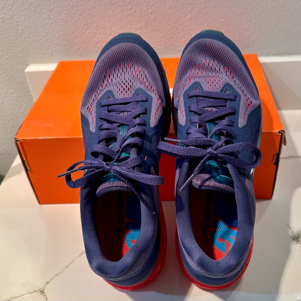 Nike Purple and Pink Athletic Shoes